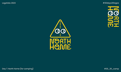 North Home | Camping branding camping design graphic design home illustration logo typography vector