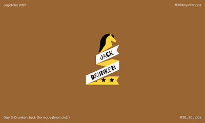 Drunken Jack | Equestrian Club branding club design equestrian club graphic design illustration logo typography vector