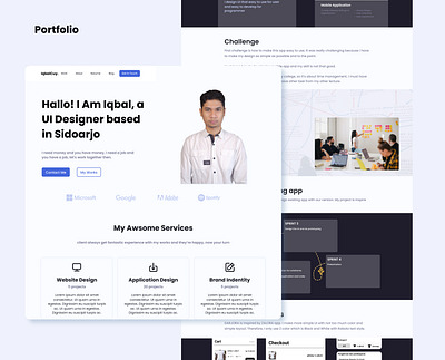 Web design portfolio graphic design portfolio ui web