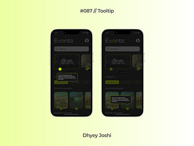 Day 087 - Tooltip 087 100daysofui branding challenges community dailyui design figma illustration ios logo mobile tooltip ui ux website