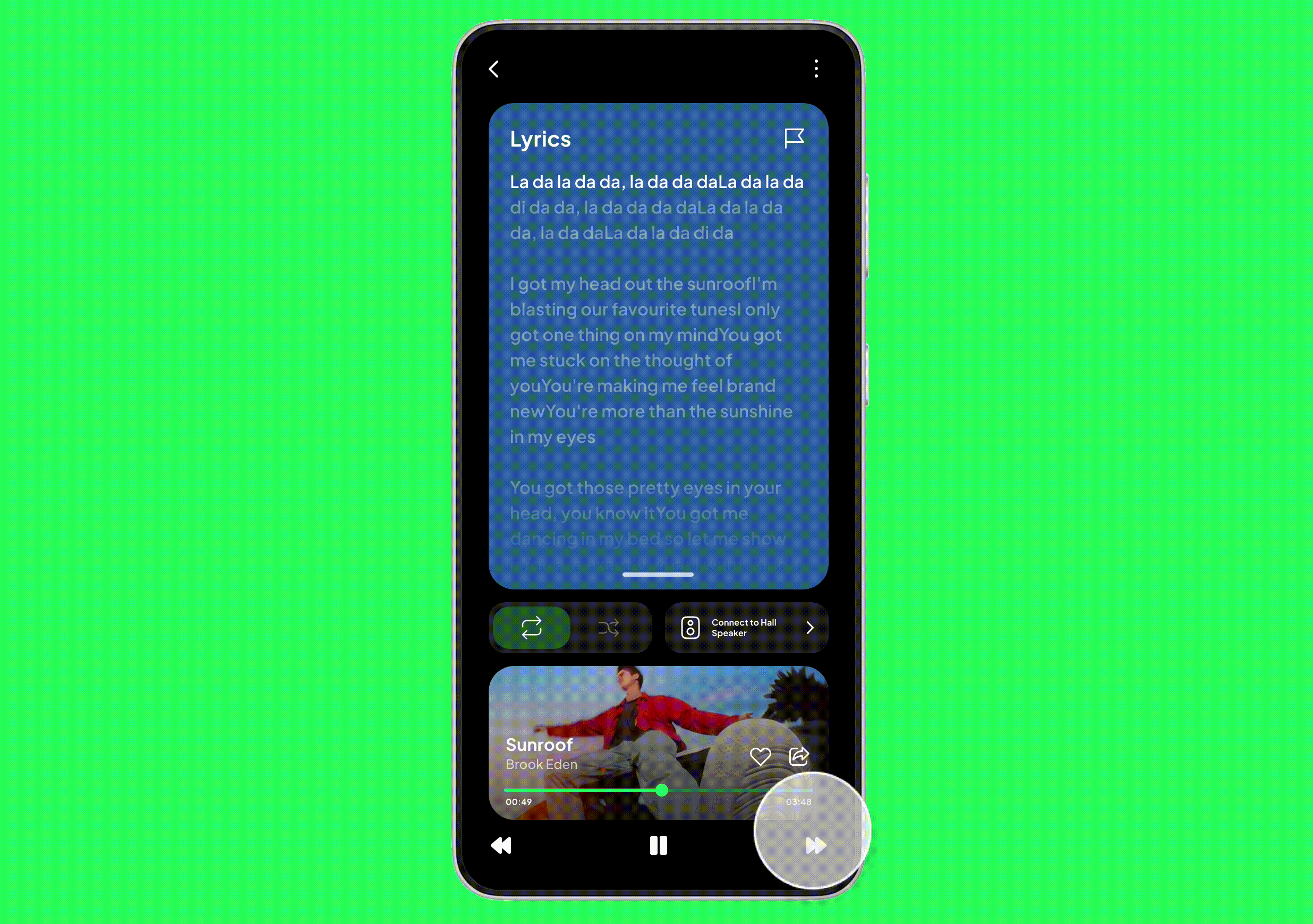 Music Player App app appdesign dailyui design latest music musicplayerapp product trend ui ux