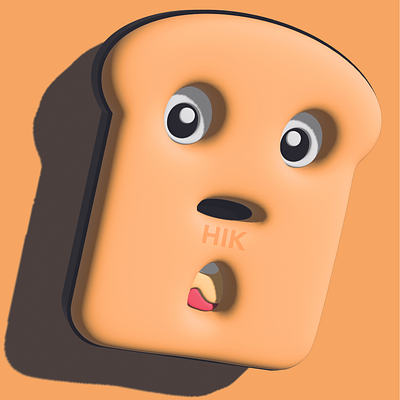 Whimsical 3D bread cartoon illustrations | Hi_kwa98 3d animation branding bread cartoon character design design 3d graphic design illustration logo print toast ui ux vector wallpaper