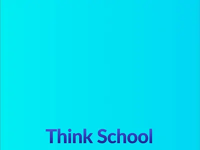 Think School - Logo Animation animation branding design figma logo motion graphics think school vector youtube