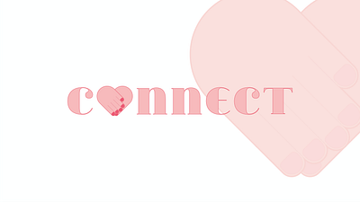Dating App Logo - Day 41/50 branding connect logo dailylogochallenge dailylogochallenge day 41 dating app logo design dlc graphic design happen illustrator logo twine vector
