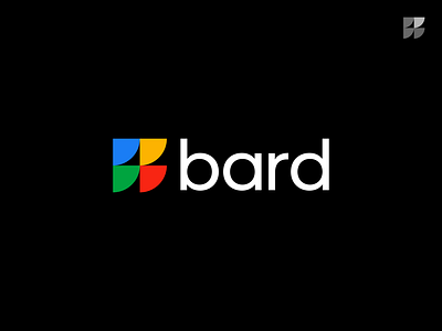 Bard AI - Logo design concept artificial intelligence bard cool creative design google graphic design icon logo minimal simple