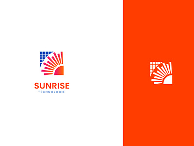 SUNRISE TECHNOLOGIE Logo Design applogo branding creativelogo crypto graphic design logo logodaily logoideas logologo logomark logoroom sunrise technology vectplus