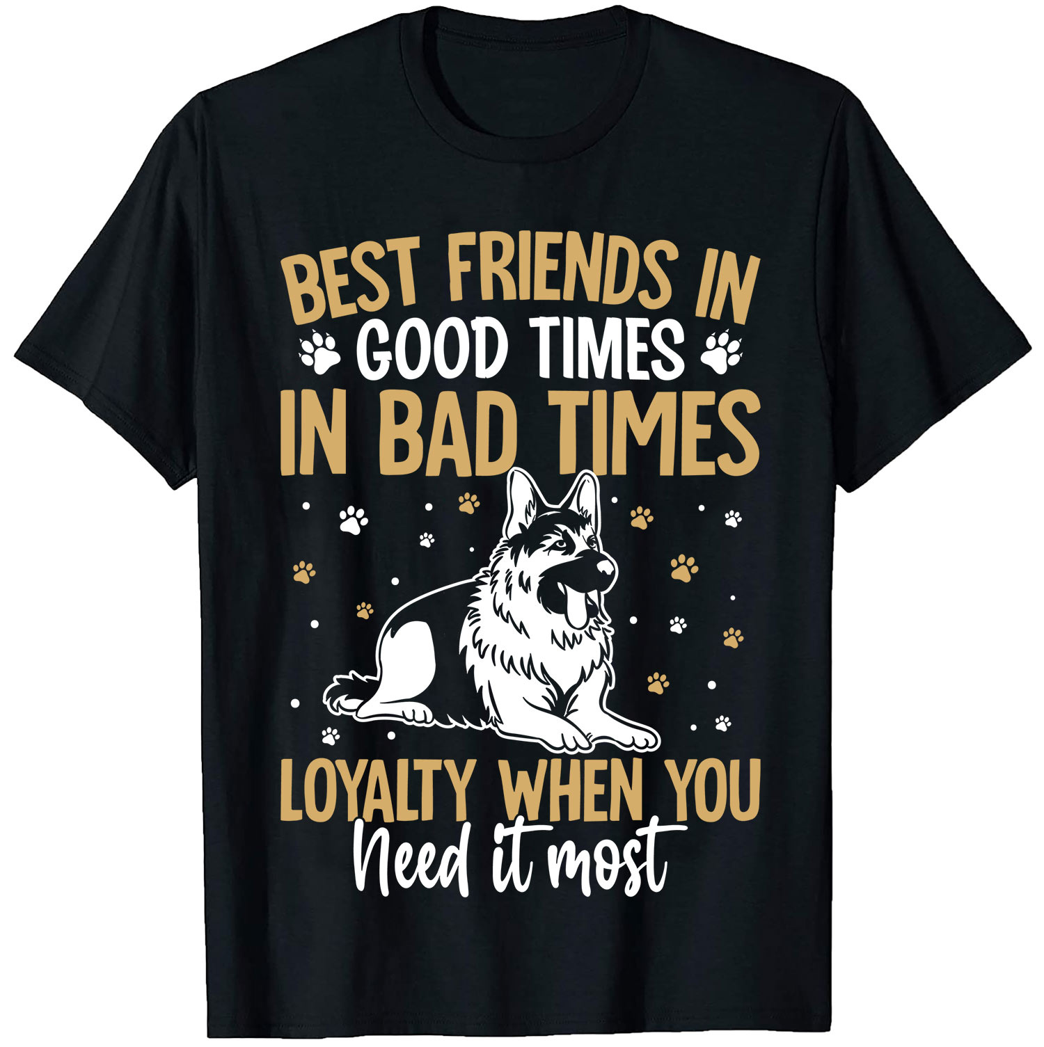 Best Friends ,German Shepherd T-Shirt Design. by FA Jothi on Dribbble