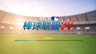 A baseball game UI design design ui