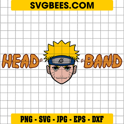 Naruto Headband SVG naruto headband svg svgbees