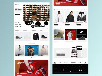 SunaSport - E-Commerce Design 3d branding design graphic design illustration landingpage logo product design ui ux vector website design