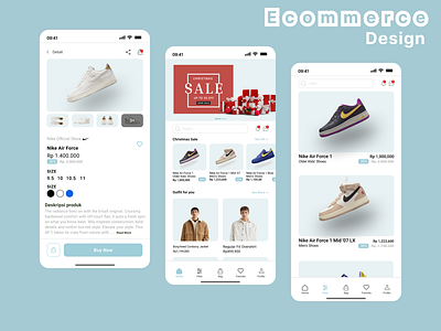 E-Commerce Design App app design ecommerce ui design uiuxdesign