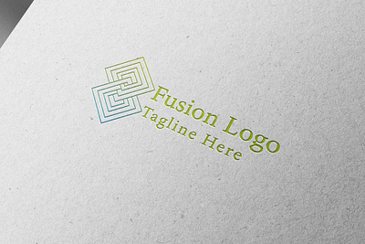 Fusion logo(unused) best logo branding design fusion fusion logo graphic design illustration logo logo design logo for sale minimal logo modern logo vector