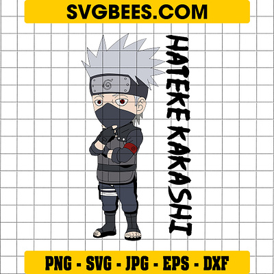 Kakashi Hatake SVG kakashi hatake svg svgbees