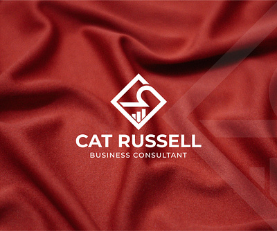 Cat Russell - Minimal Logo Design brand brand design branding business logo graphic design logo logos minimal logo modern logo design