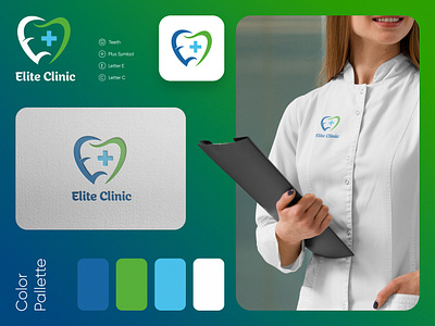 Logo Design - Elite Clinic branding graphic design identity design logo logo design