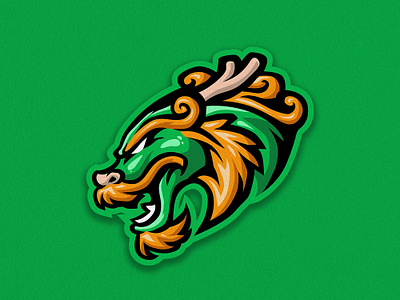 DRAGON SHEN LONG branding chinese chinese dragon design dragon graphic design illustration logo logomascot mascot mascot logo shenlong sport logo vector