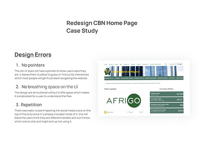 CBN Home Page Redesign branding design graphic design illustration typography ui ux