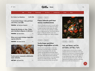 Newspaper WEB Site Design avangart blog classic figma landing newspaper ui design ui ux web design web site