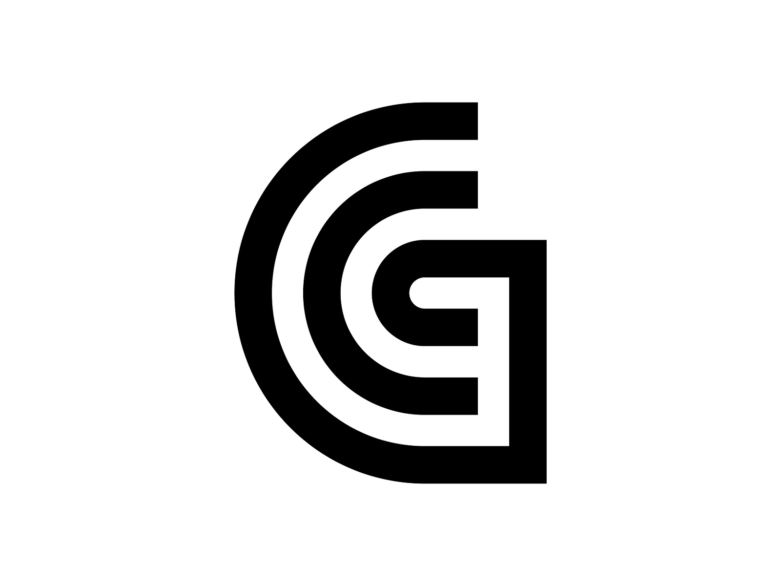 GC monogram by logojoss on Dribbble