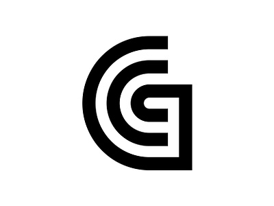 GC monogram branding creative design gc gc letter gc logo icon identity letter logo logotype mark minimal modern monogram symbol typography vector