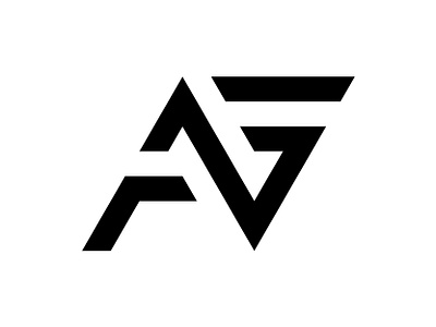 AG ag ag logo ag monogram branding creative design icon identity letter logo logotype mark minimal modern monogram symbol typography vector