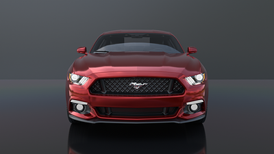 Ford Mustang 2015 - 3D Model 3d 3d artist blender car ford mustang modeling render