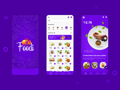 Online Food Delivery App app design food app food delivery food delivery app online food online food delivery ui