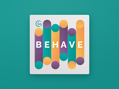 Behave — Podcast Cover b2b podcast branding cybersecurity cybsafe illustration podcast podcast cover