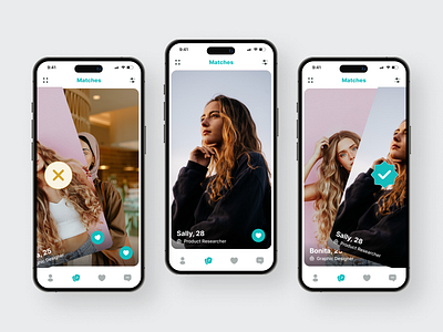 Matches - Unlocking New Connection app dribbblecommunity dribble interface ui userexperience
