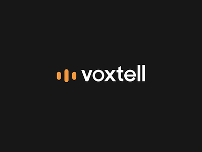 Logo Animation for Voxtell 2d alexgoo animated logo branding logo animation logotype