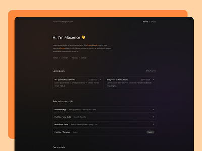 Portfolio and blog part - [TEMPLATE] astro blog figma free portfolio static template ui web