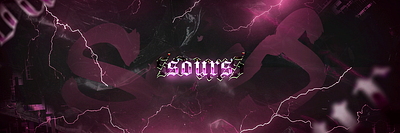 LIGHTNING SOURS graphic design