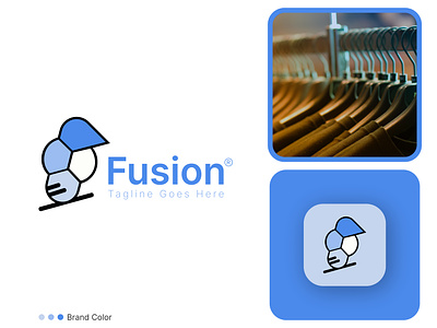 Fusion - Logo Design applogo brand branding creative creativelogo gridlogo logo logodesigner logoicon logomark logos logosai minimal modernlogo symbol weblogo