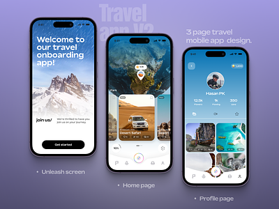 Travel mobile app app appui creative design ios journey minimal mobile app product products tor torture transport travailler travel traveling ui ux website word travel