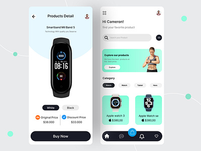 Smart Watch App UI Design graphic design logo ui