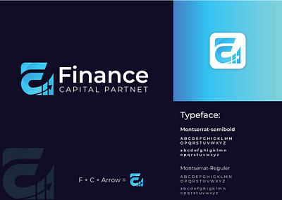 Finance - Logo Design app icon branding capital logo creative logo f logo financial logo gradient logo graphic design logo logo brand logo concept logo design logo designer logo mark modern logo partner logo symbol