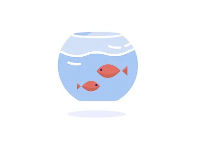 Fish! adobe branding concept creative design illustration logo ui ux
