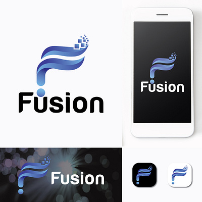 Fusion | F logo | Logo | Modern Logo ai logo app icon app logo best logo branding branding logo corporate branding crypto f logo gradient logo illustration logo logo designers logo folio logo mark logo process modern logo professional logo tech logo technology logo