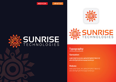 Sunrise Technology - Logo Design 3d app icon branding creative logo gradient graphic design logo logo design logo designer logo inspire logo mark logo process modern logo professional logo rise logo sun logo tech logo technology logo