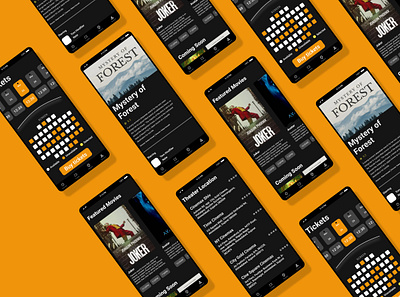Movie tickets booking app movie movie tickets tickets booking app ui ux