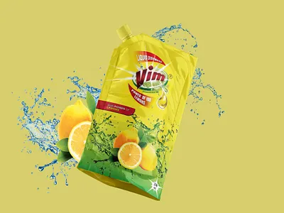 VIM POUCH PACKAGING DESIGN branding design graphic design illustration packaging pouch pouch packaging vim pouch