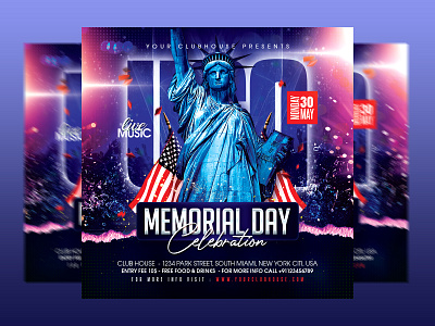 Memorial Day Graphics, Designs & Templates