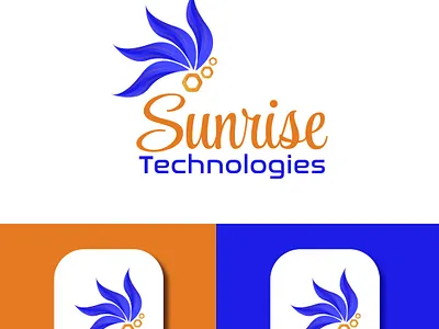 Sunrise Technologies logo design (Unused) appicon brand identity branding graphic design loco icon logo logo daily logo designer logo for sale logomark logos minimal logo minimalist motion graphics ui