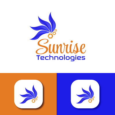 Sunrise Technologies logo design (Unused) appicon brand identity branding graphic design loco icon logo logo daily logo designer logo for sale logomark logos minimal logo minimalist motion graphics ui