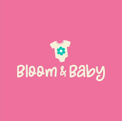 Day 46 Logo Challenge - Baby Apparel Brand Logo brand identity branding dailylogochallenge design graphic design illustration logo vector