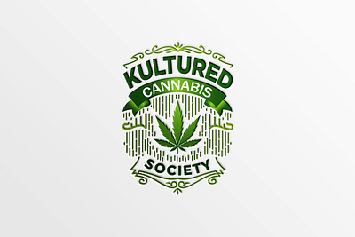 CANNABIS WEED LOGO DESIGN FOR CLIENT logo mylar bag design