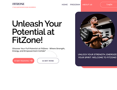 Fitzone design ui ux webdesign
