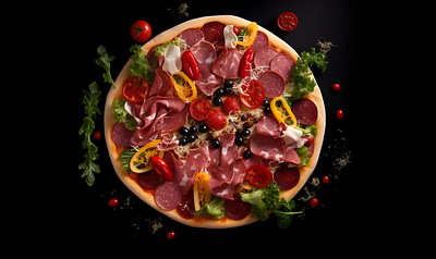 Delicious italian pizza delicious design graphic design italian photos pizza stock stock images