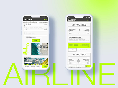 Airline - app after effects airline app design figma interaction mobile prototype ui ui design ux