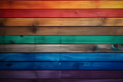 Rainbow multicolor wooden background background bg graphic design multicolor photos rainbow stock stock images wooden